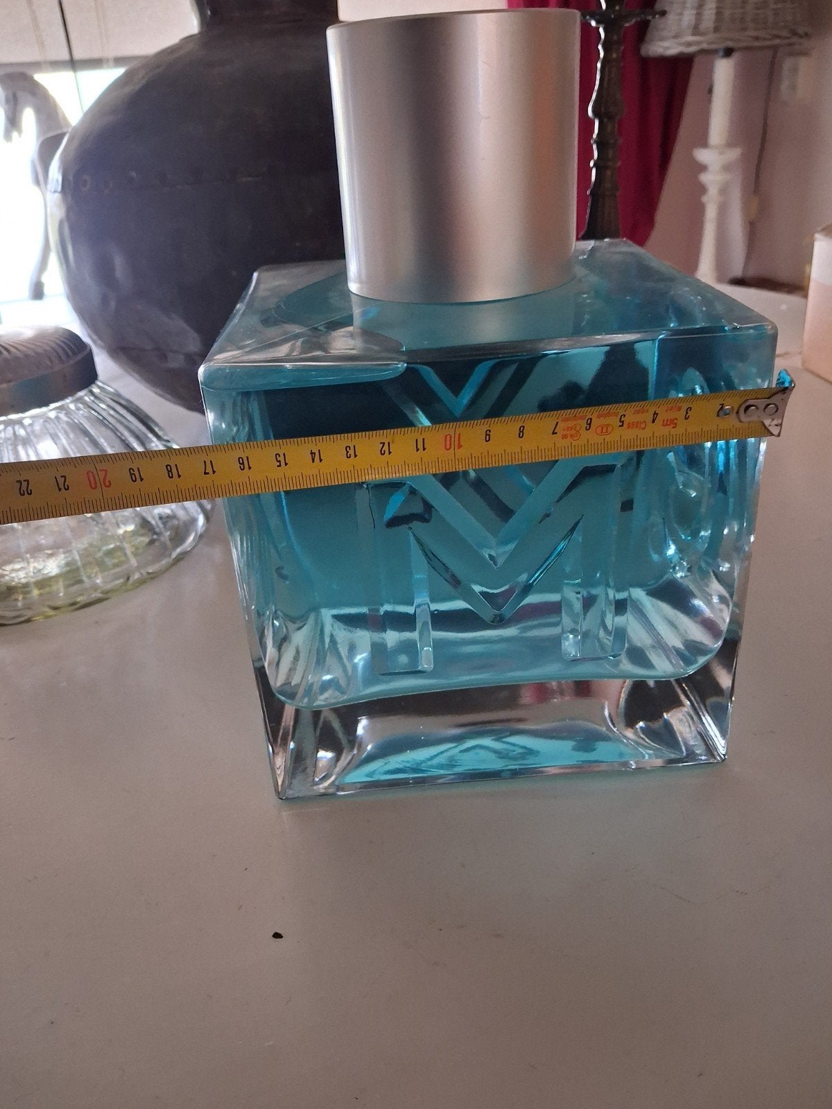 grote Giant parfumfles van Mexx dummy, Verzamelen, Ophalen, Zo goed als nieuw, Miniatuur
