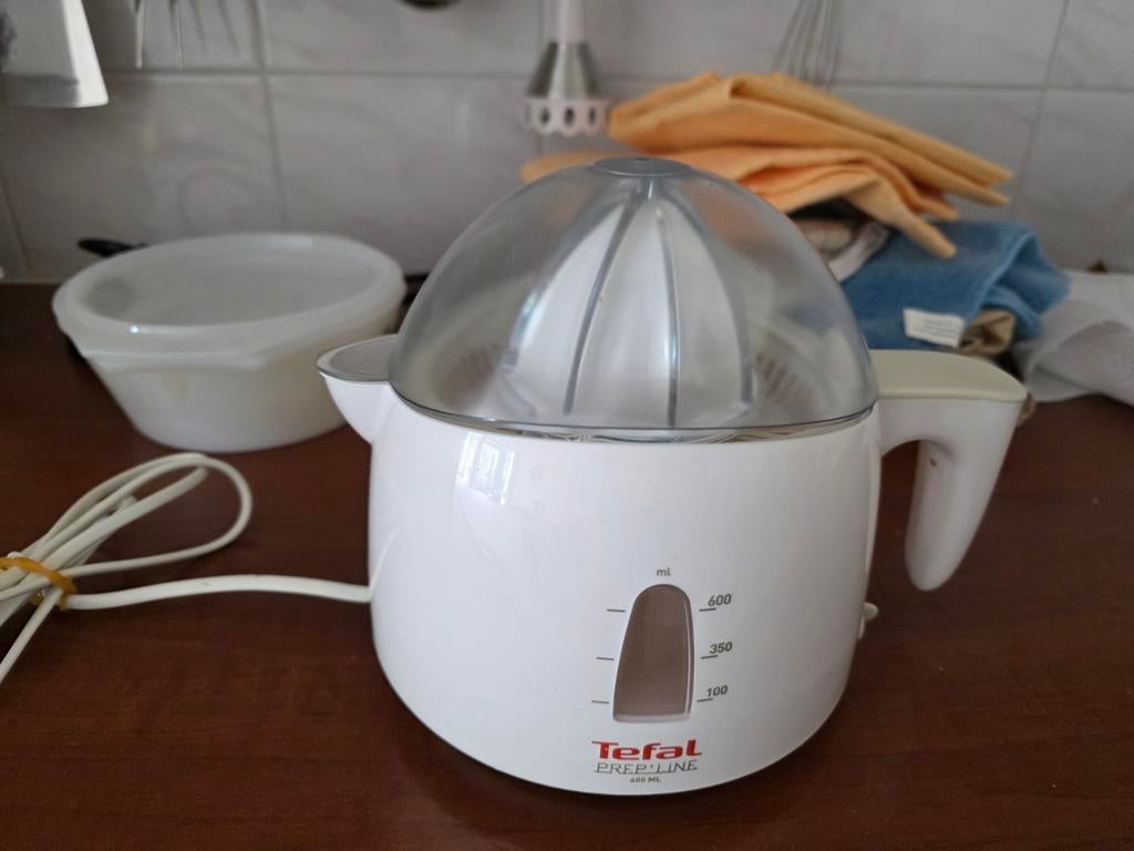 Tefal Prep'Line Citruspers - Wit, Witgoed en Apparatuur, Overige Witgoed en Apparatuur, Zo goed als nieuw, Ophalen of Verzenden