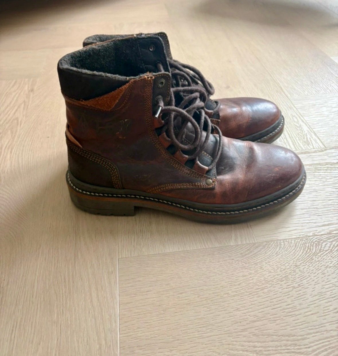 Gaastra leren boots - Maat 41, Bruin, Boots, Ophalen of Verzenden, Gedragen
