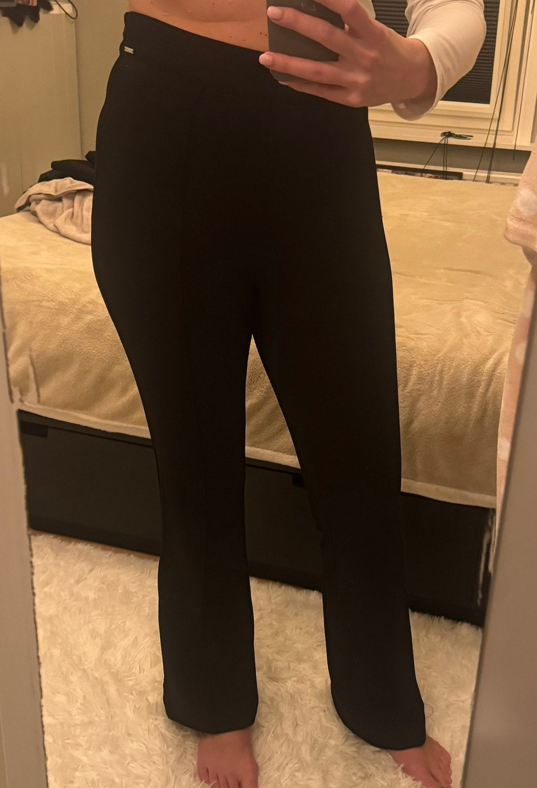 Pantalon Guess, Ophalen of Verzenden, Zo goed als nieuw, Zwart, Lang