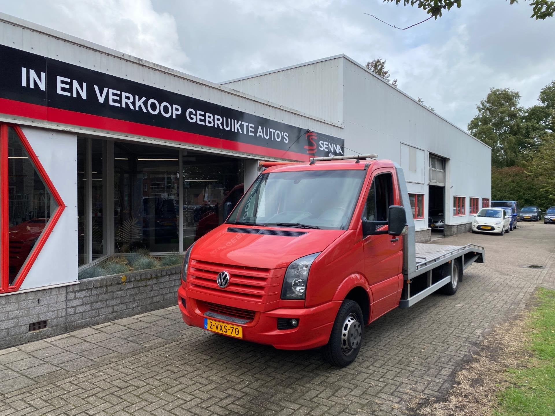 Volkswagen Crafter 35 2.5 TDI L3 Oprijwagen - Automaat - BTW, Auto's, Automaat, Euro 5, Gebruikt, Volkswagen