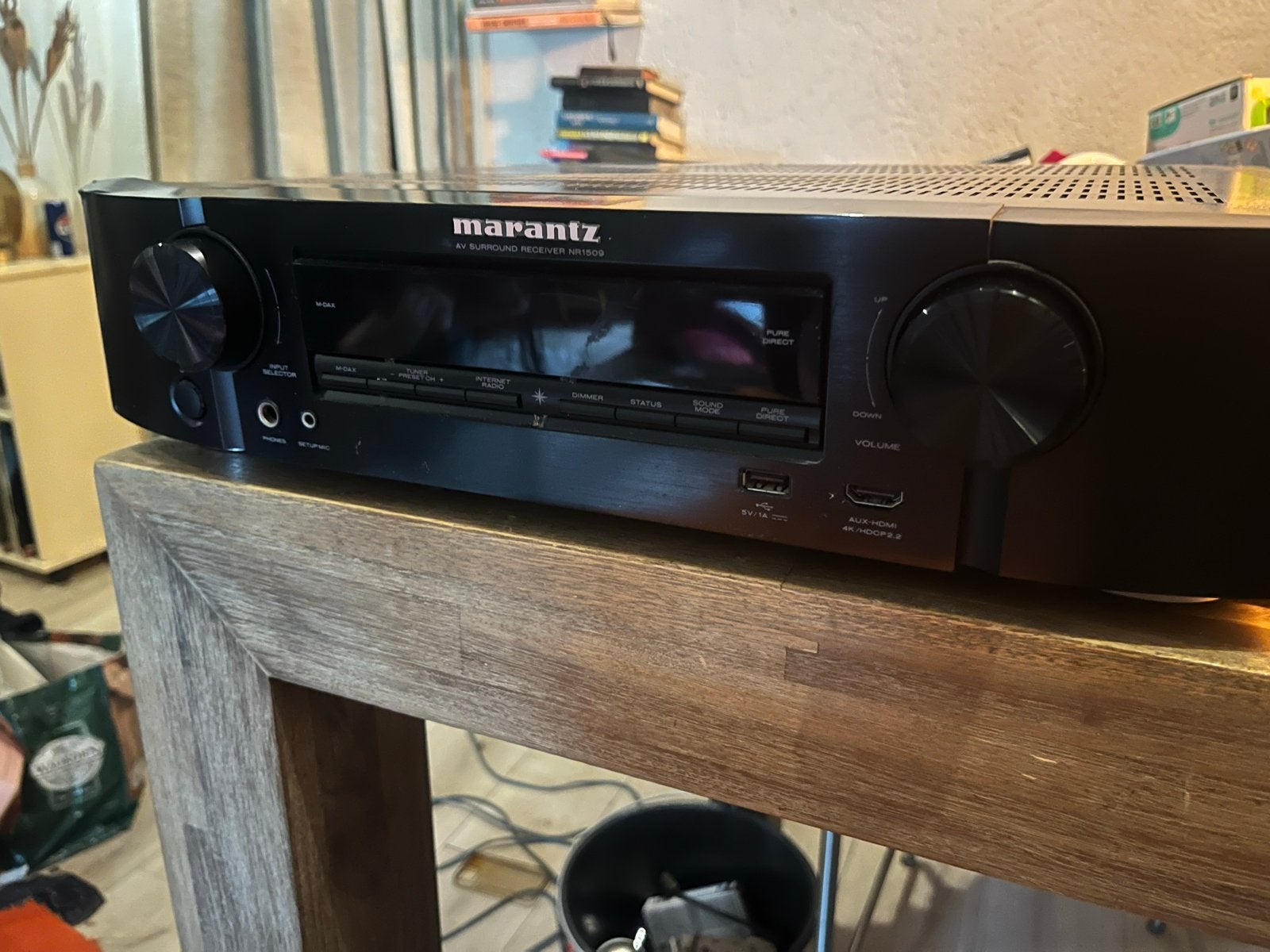 Marantz NR1509 AV Surround Receiver - Zo goed als nieuw, Marantz, Overige systemen, Ophalen of Verzenden, Zo goed als nieuw