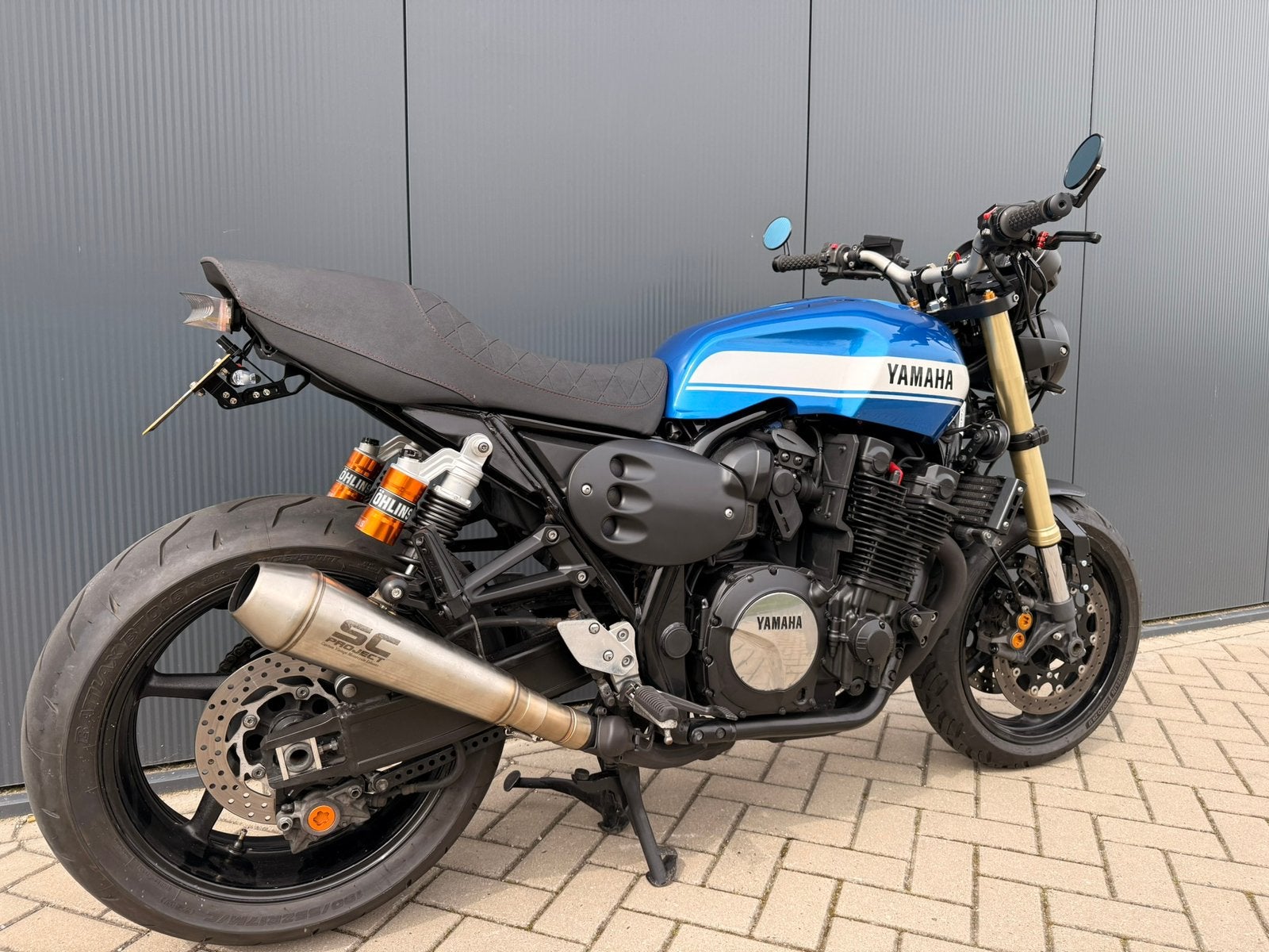 ✅  Yamaha XJR 1300 2016 Custom Tracker Caferacer Scrambler, Motoren, Sportuitlaat, Occasion, 4 cilinders, Motorrijbewijs A