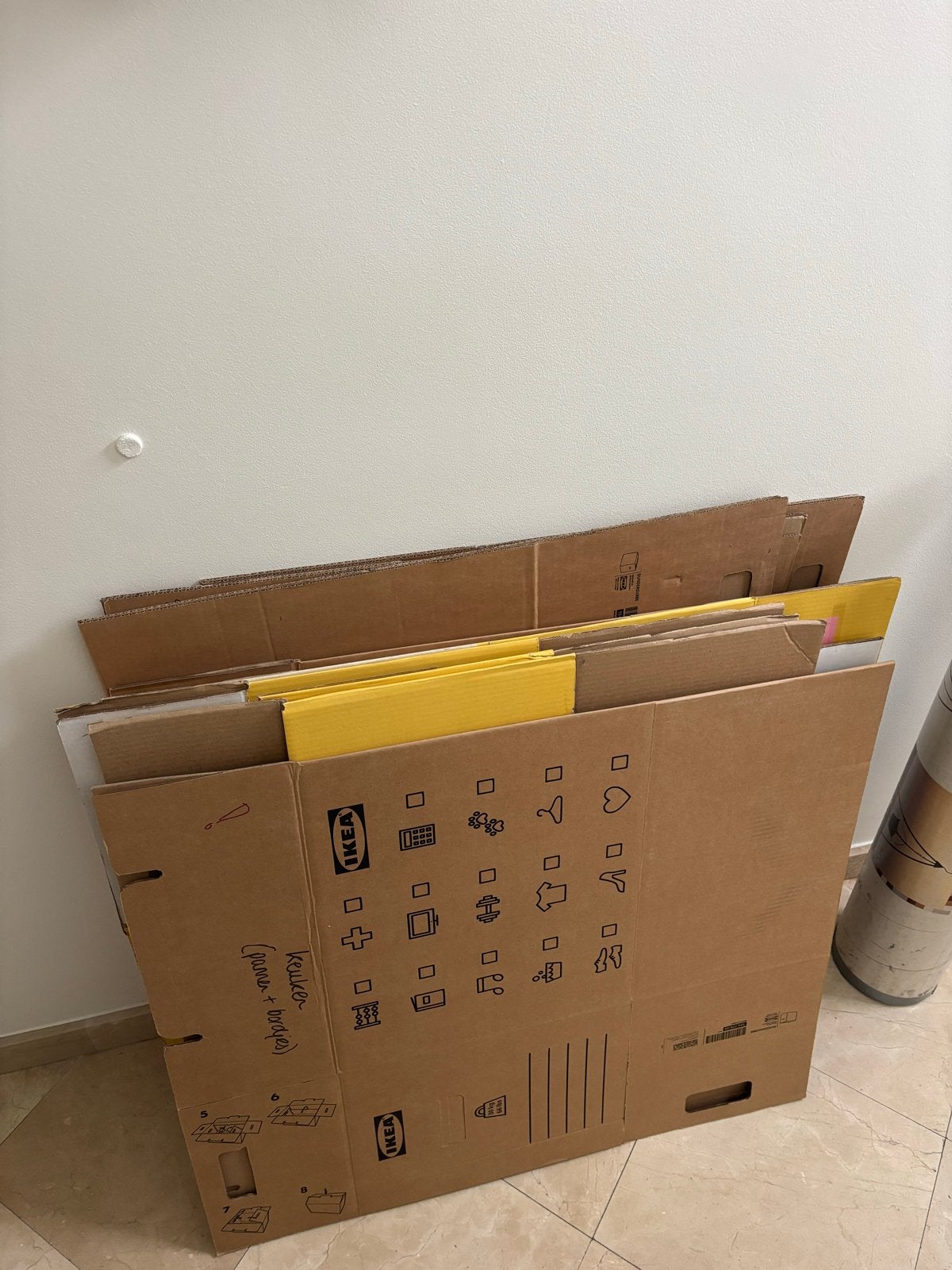 15 Verhuisdozen van Allsafe/IKEA, Ophalen, 40 tot 60 cm, 50 tot 75 cm, 35 tot 50 cm