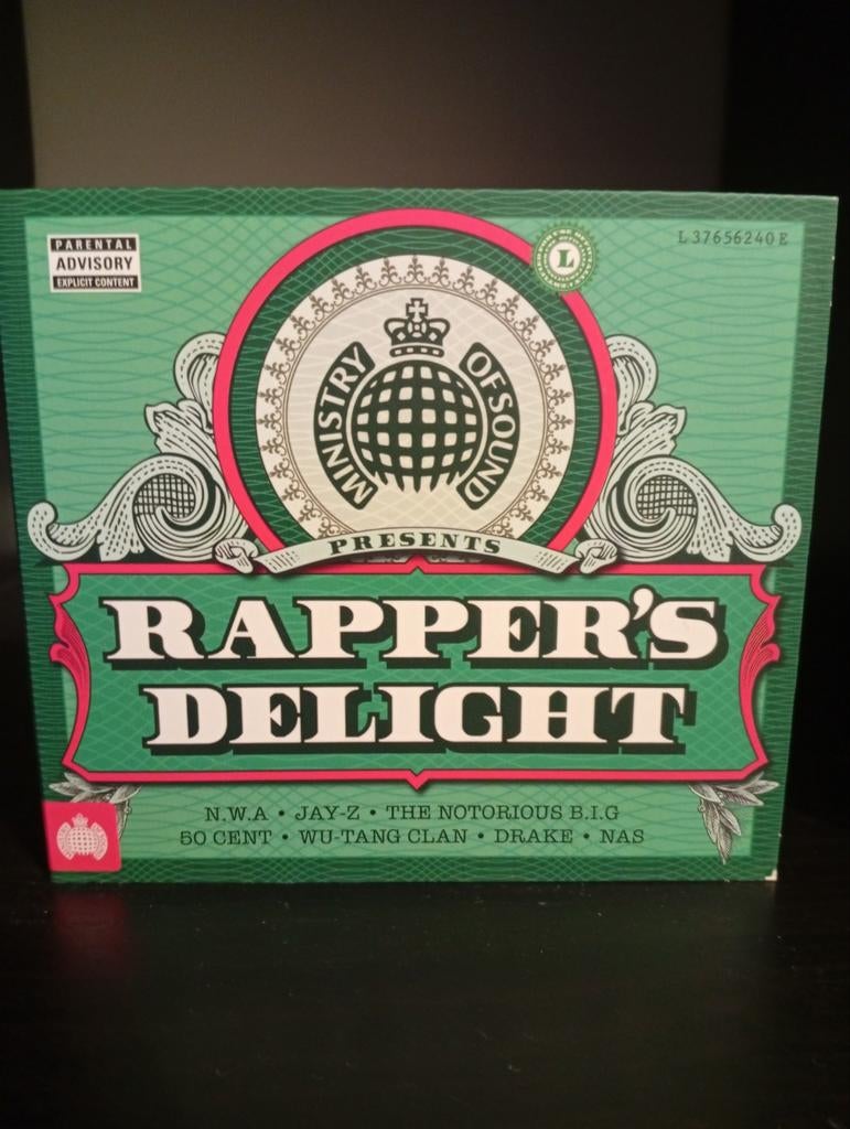 Ministry of Sound: Rapper's Delight 3 CD Boxset, Cd's en Dvd's, Ophalen of Verzenden, Zo goed als nieuw, Boxset