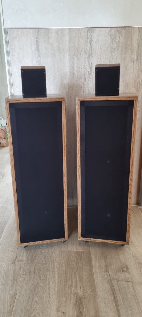 Speaker Set Vintage Look, Gebruikt, Overige typen, 60 tot 120 watt, Ophalen