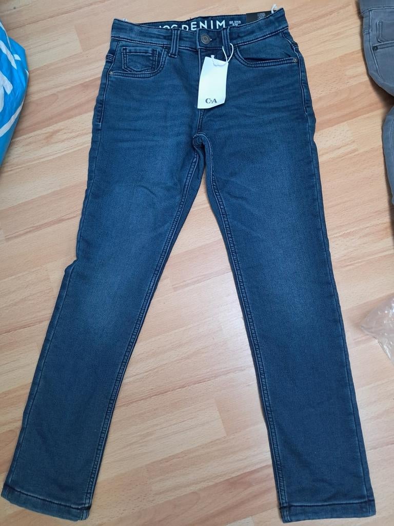 3 stoere jongens strech jeans Nieuw mt 152, Ophalen of Verzenden, Nieuw, Blauw, W32 (confectie 46) of kleiner