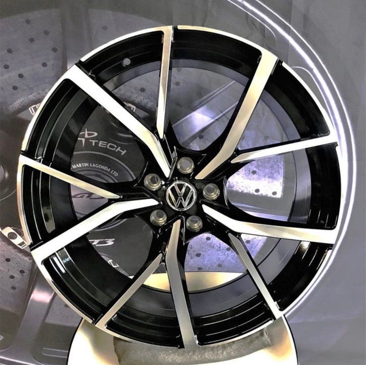 19 inch Estoril 4x VW GOLF 8R/GTI, Auto-onderdelen, Banden en Velgen, 19 inch, Gebruikt, Velg(en), Ophalen of Verzenden