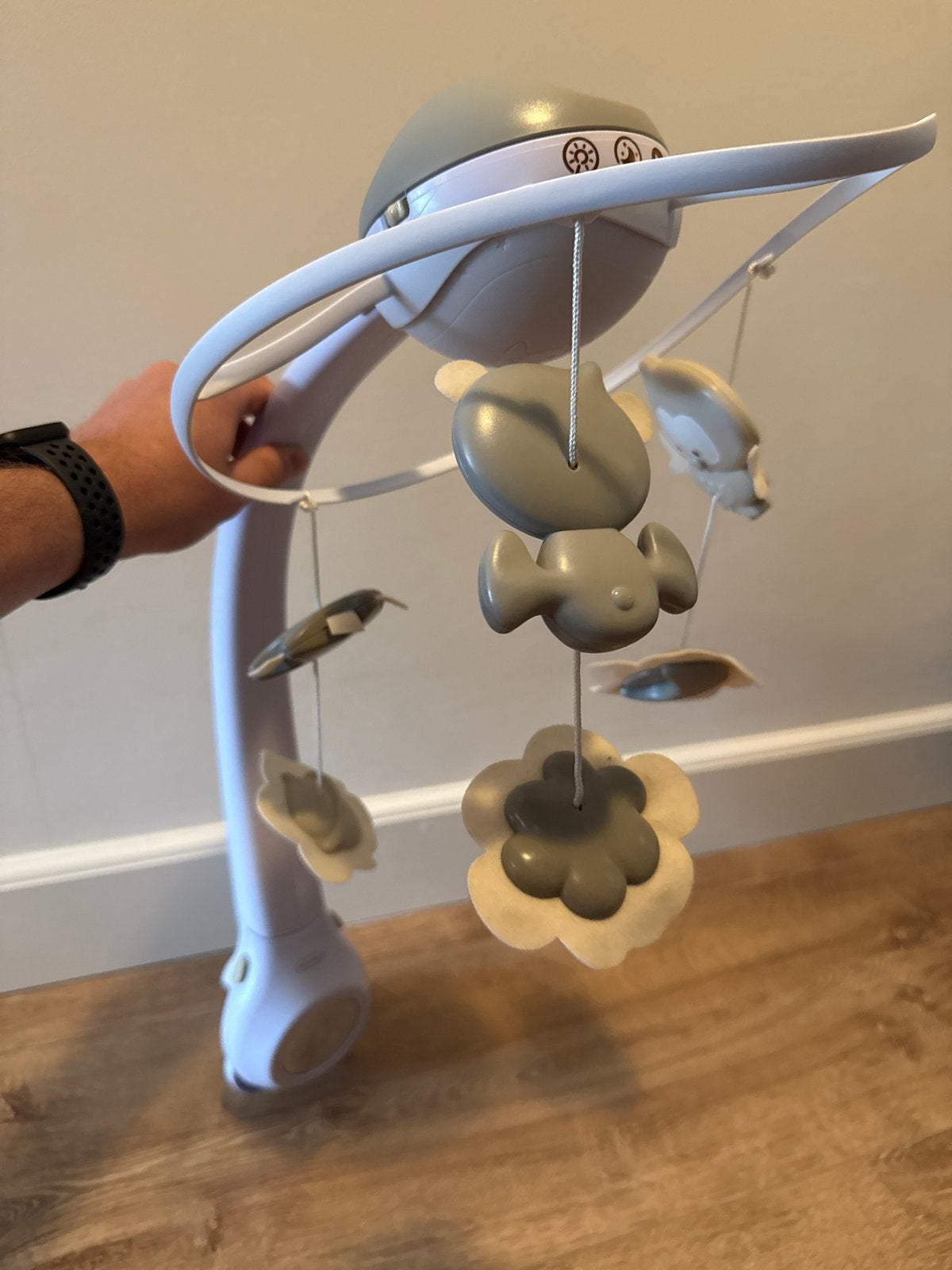 Infantino Mobiel met licht en geluid, Ophalen, Zo goed als nieuw, Mobiel, Met licht