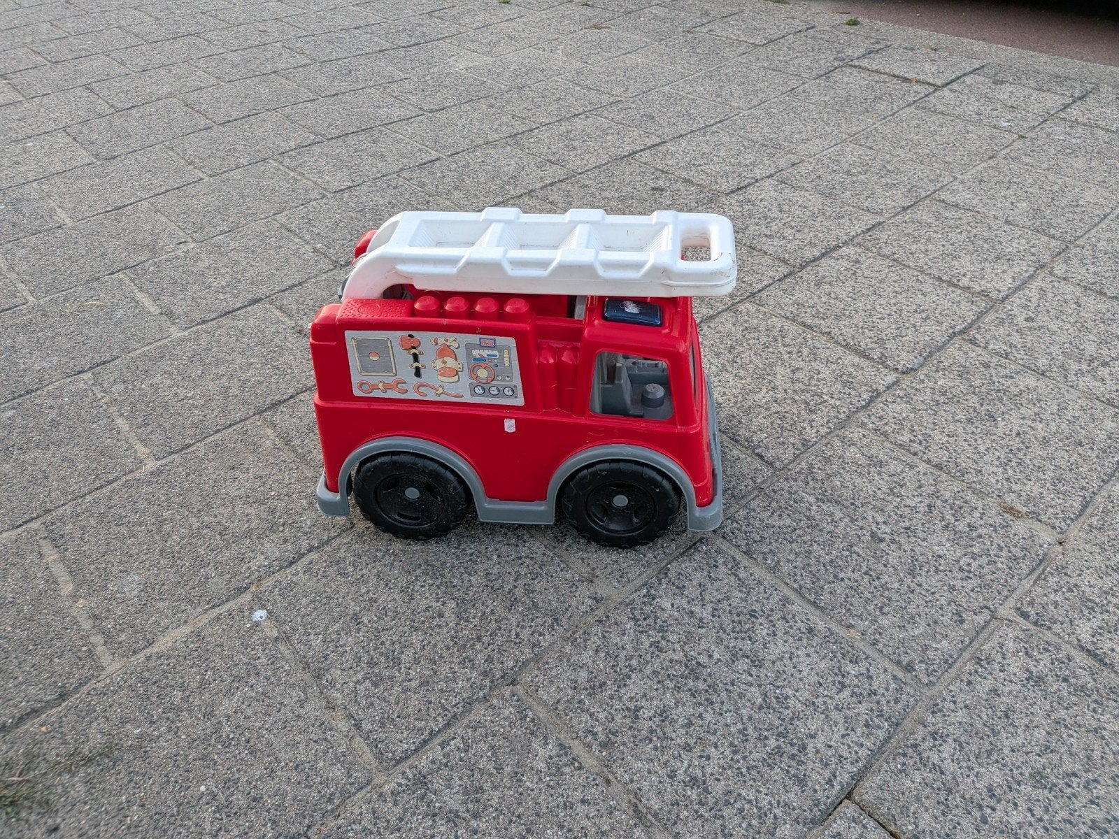 brandweer vrachtwagen, Ophalen