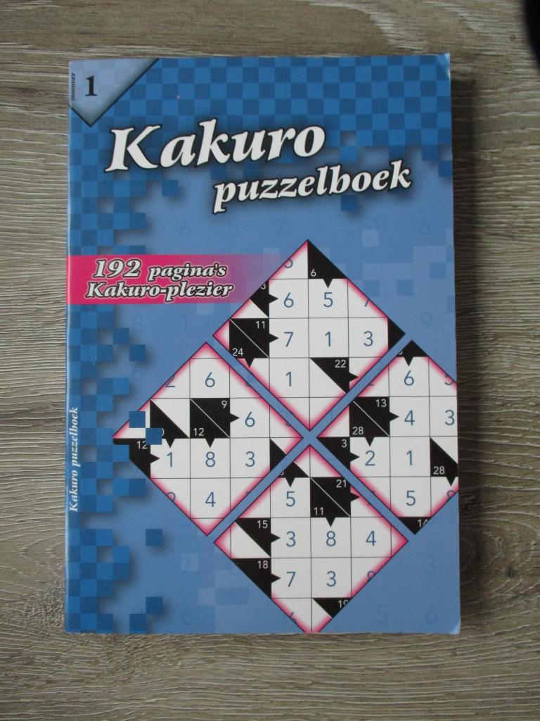 Kakuro puzzelboek, Ophalen of Verzenden, Gelezen, Overige onderwerpen
