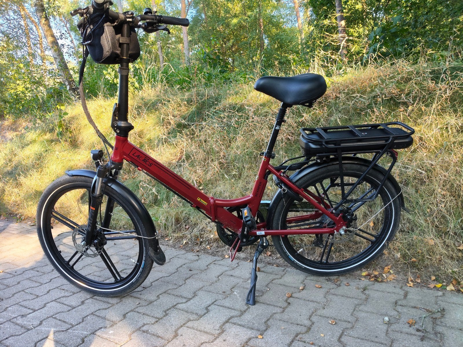 Vouwfiets elektrische Lacros Scamper&Trotter, 24inch 1 jaar, Fietsen en Brommers, Fietsen | Vouwfietsen, 20 inch of meer, Versnellingen