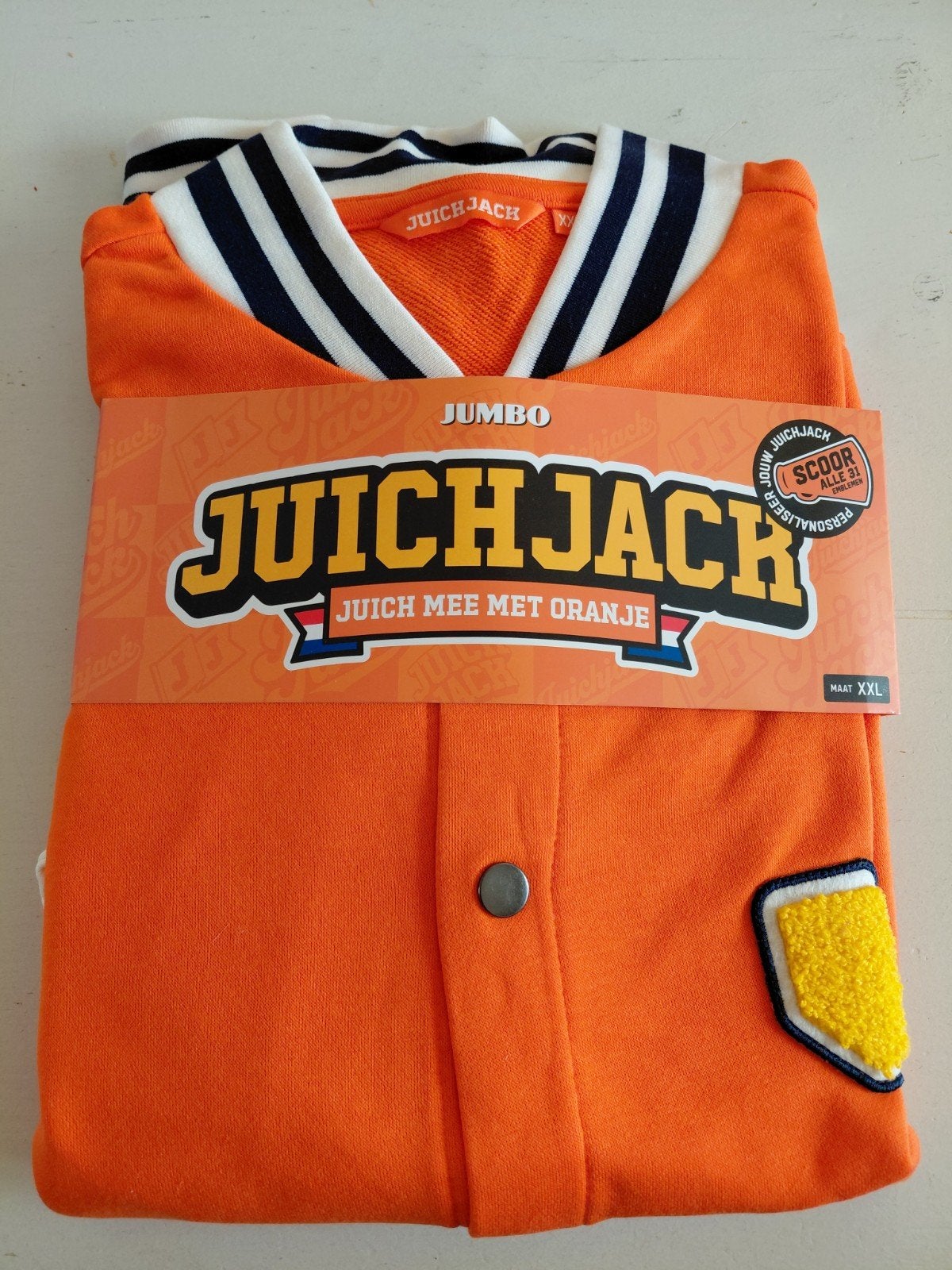 Jumbo juichjack maat XXL, Jumbo, Ophalen of Verzenden