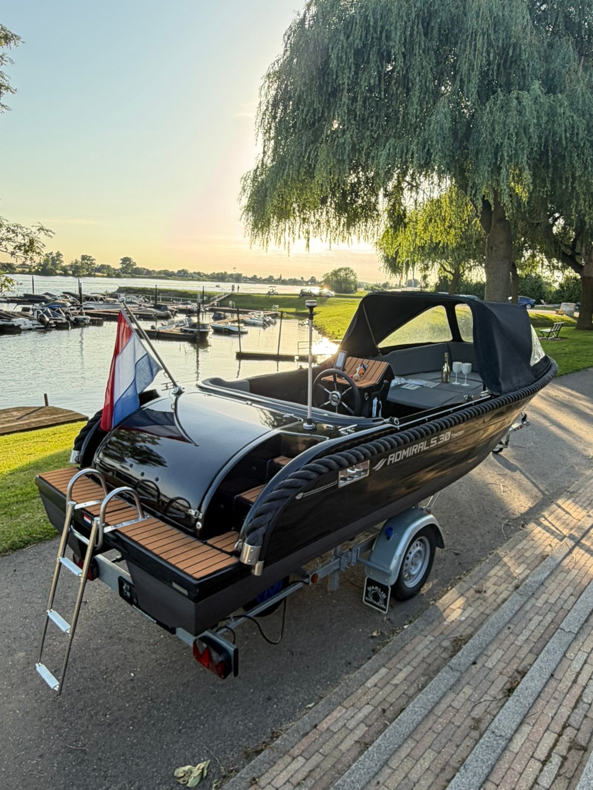 Admiral 530 Suzuki 15pk bouwjaar 2021 luxe opties, Ophalen, Tender, Primeur, Zo goed als nieuw
