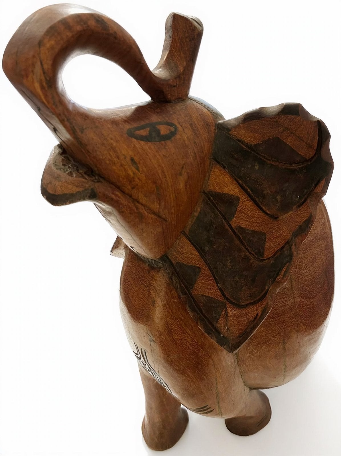 Prachtige grote Afrikaanse olifant Handgesneden hout 17 kg!, Antiek en Kunst, Ophalen