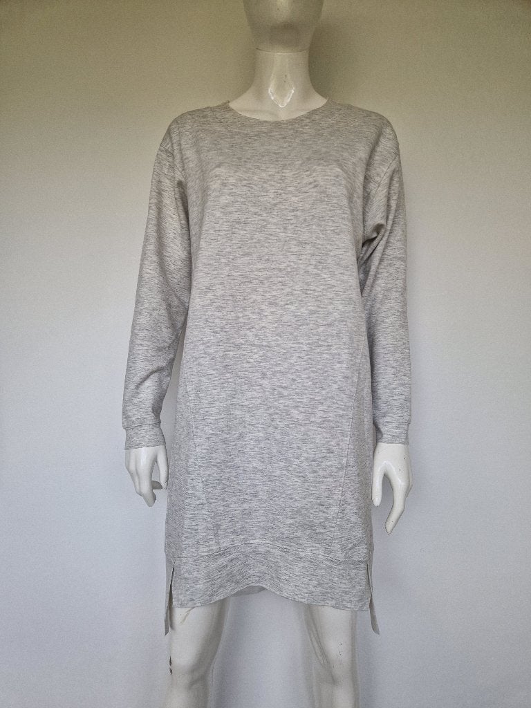 Yaya sweater dress. Maat M. Lichtgrijs., Maat 38/40 (M), Nijmegen, Verhip-vintage.nl, Nieuw