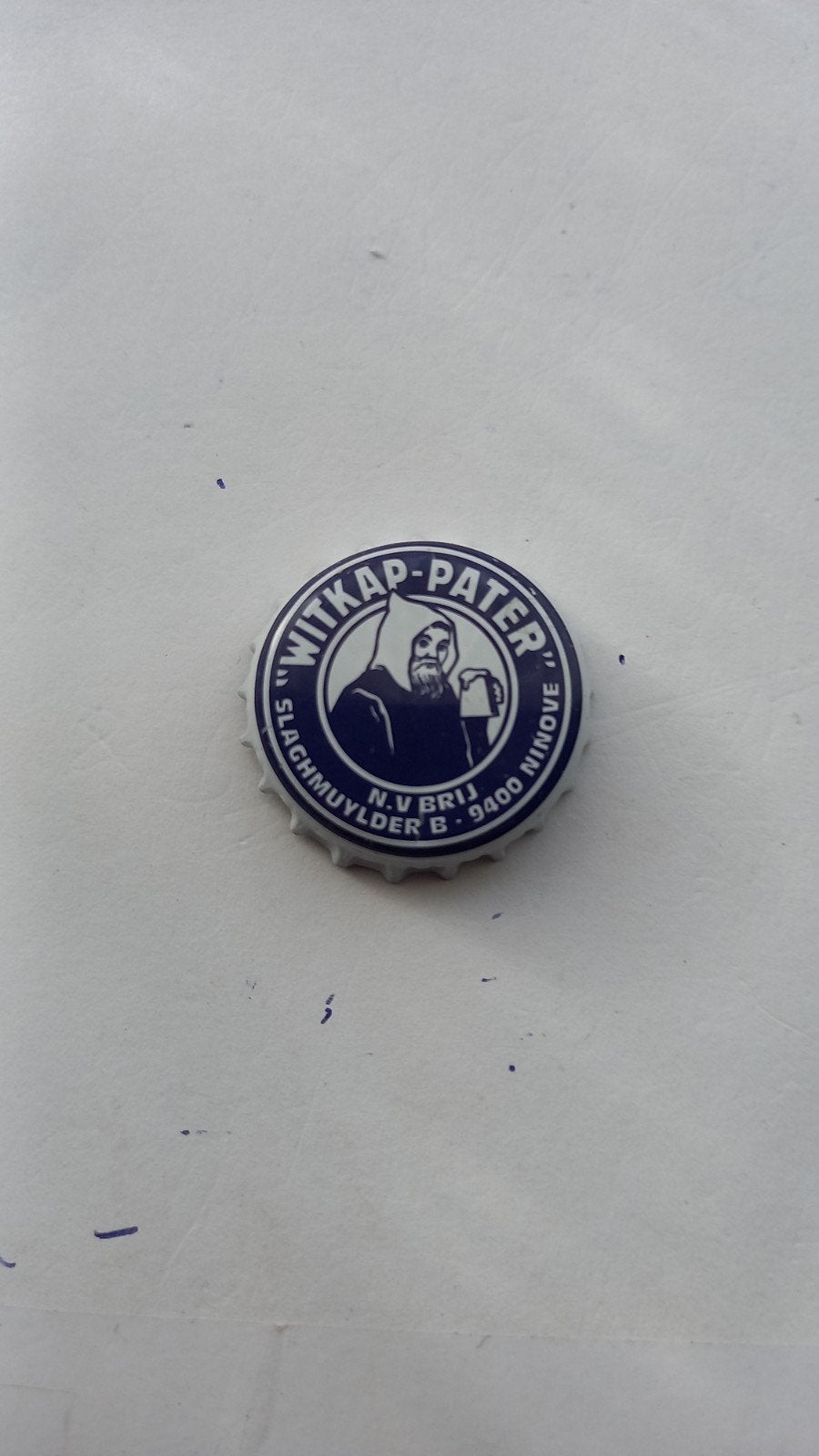 kroonkurk witkap blauw, Ophalen of Verzenden, Zo goed als nieuw, Overige merken