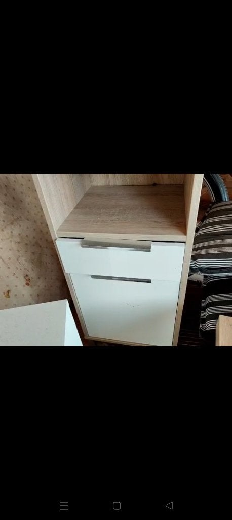 Nachtkastje, Ophalen, Gebruikt, Minder dan 45 cm, 55 tot 70 cm