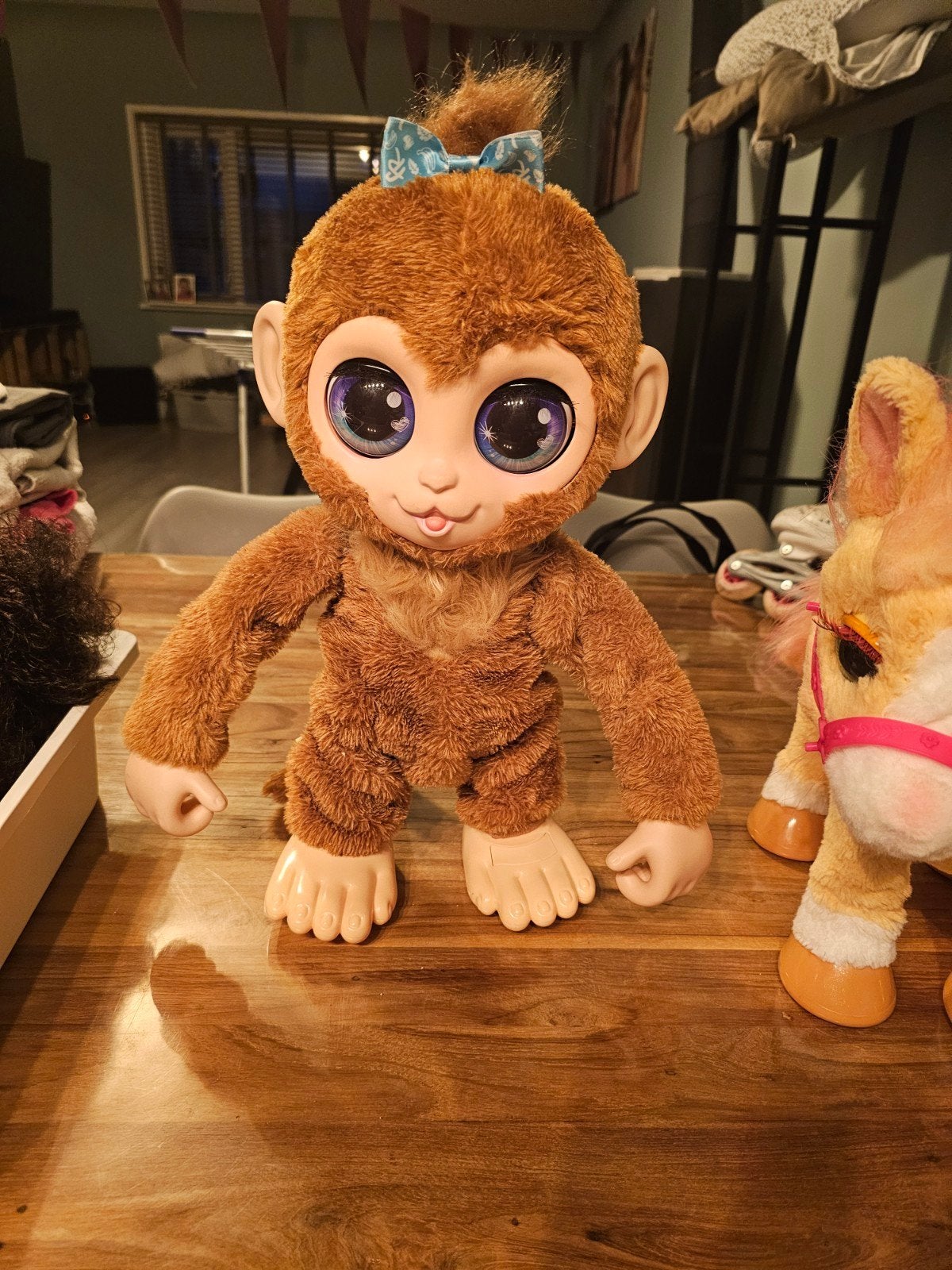 FurReal Friends peanut the monkey Interactief Speelgoed, Ophalen, Zo goed als nieuw, Jongen of Meisje