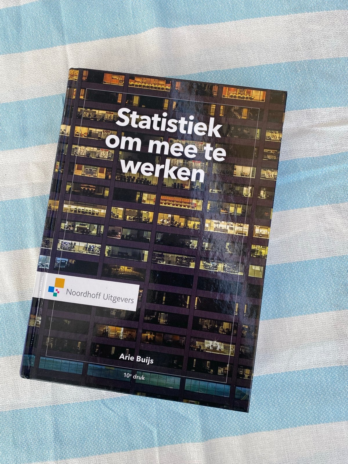 Statistiek om mee te werken - Arie Buijs (10e druk), Ophalen of Verzenden, Beta, Nieuw, HBO