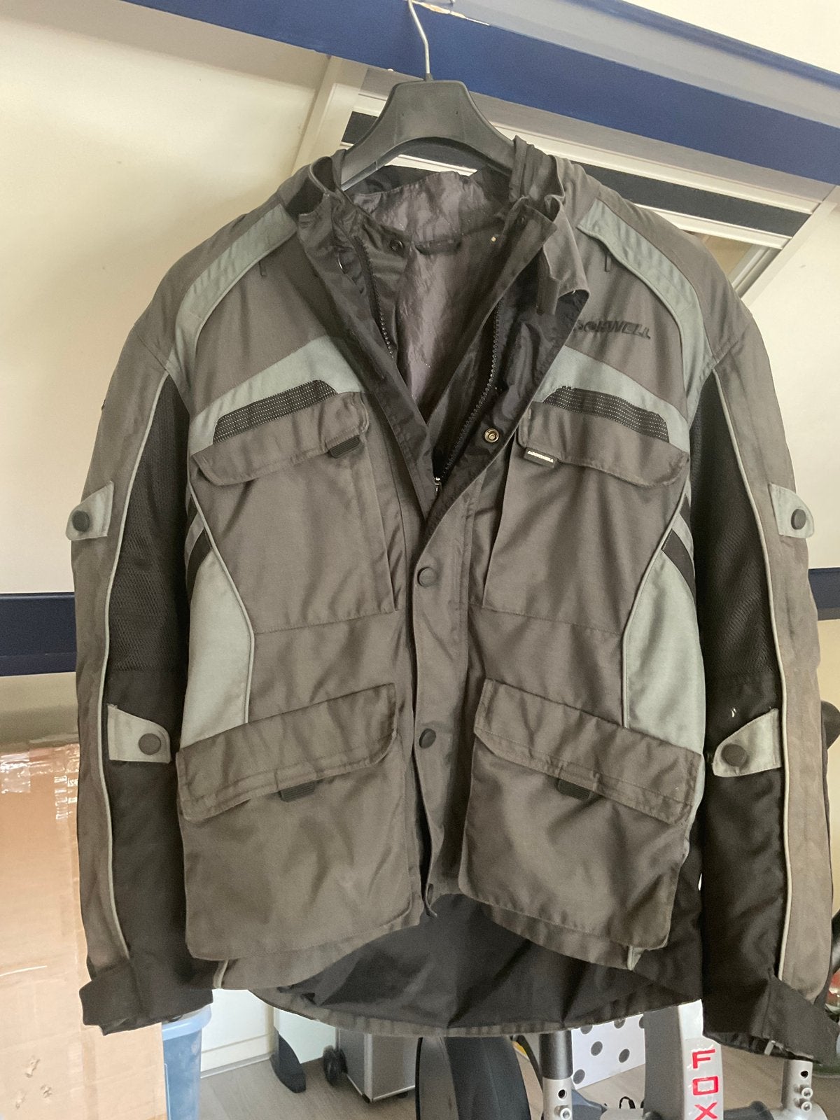 Lookwell 3 in 1 winter / zomer motorjas XL, Motoren, Ophalen, Tweedehands, Dames, Jas | textiel
