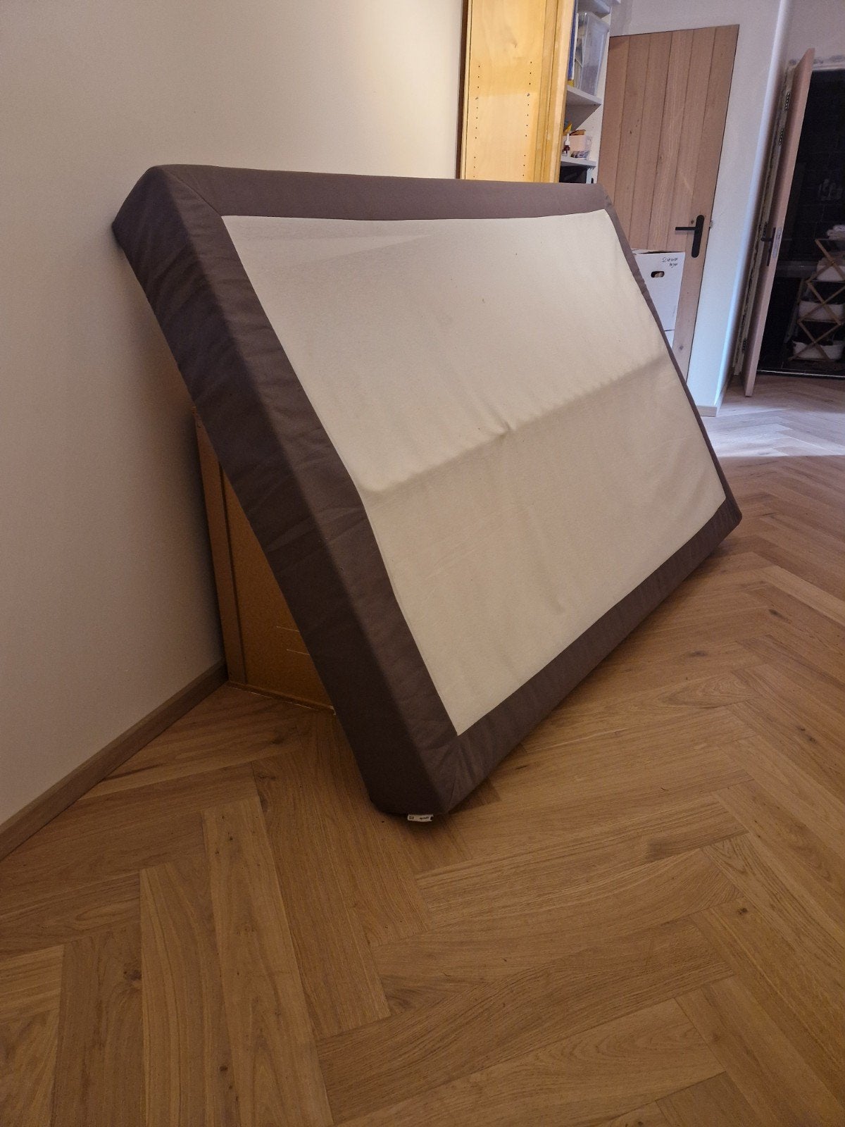 Boxspring 1.40x2.00 m ikea espevar, Huis en Inrichting, Slaapkamer | Boxsprings, Ophalen of Verzenden, Gebruikt, Tweepersoons