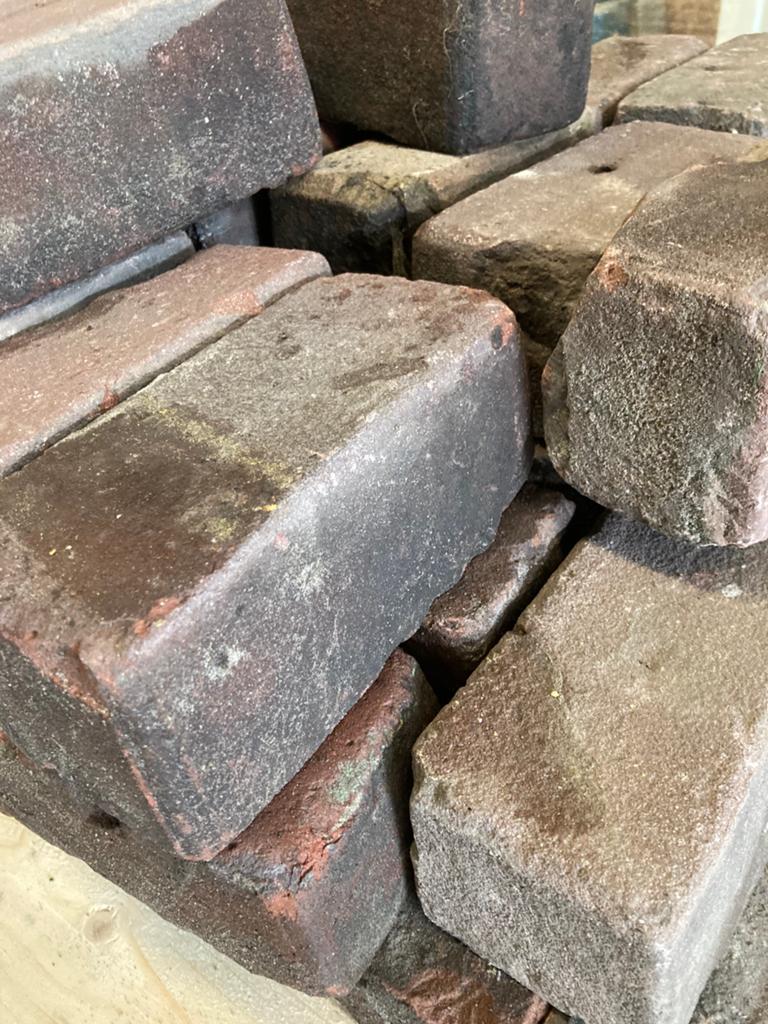 7-duimers 3 m2, Ophalen, Gebruikt, Beton, Klinkers