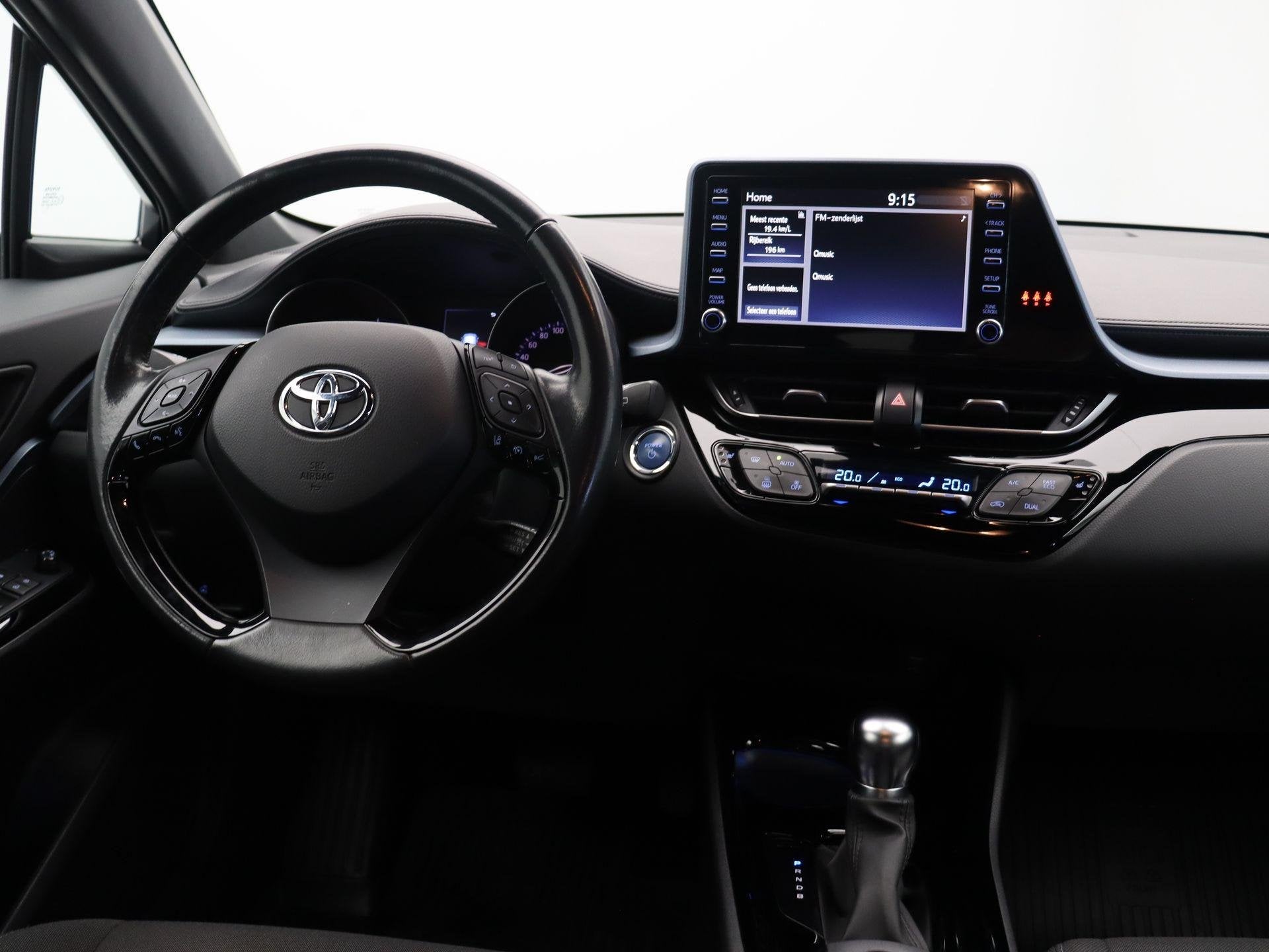 Toyota C-HR 1.8 Hybrid Business Plus | Stoel en Stuurwielver, Auto's, Dealer onderhouden, Stof, Euro 6, 4 cilinders