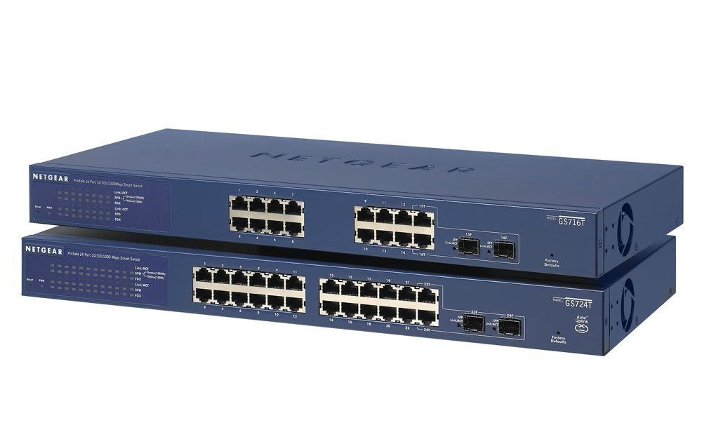 Netgear ProSafe GS716T v3 Gigabit Switch, Ophalen of Verzenden, Gebruikt