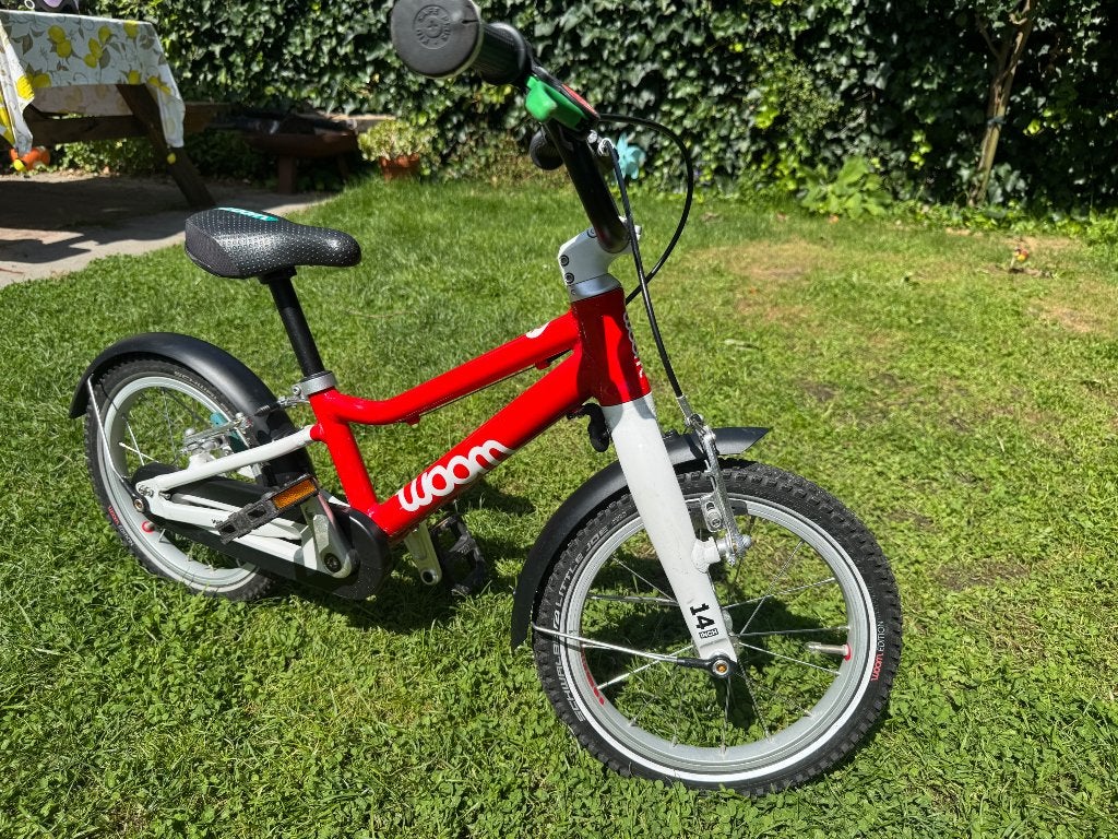 WOOM 2 - Kinderfiets - in zeer goede staat!, Fietsen en Brommers, Ophalen, Velgrem, Woom, Minder dan 16 inch