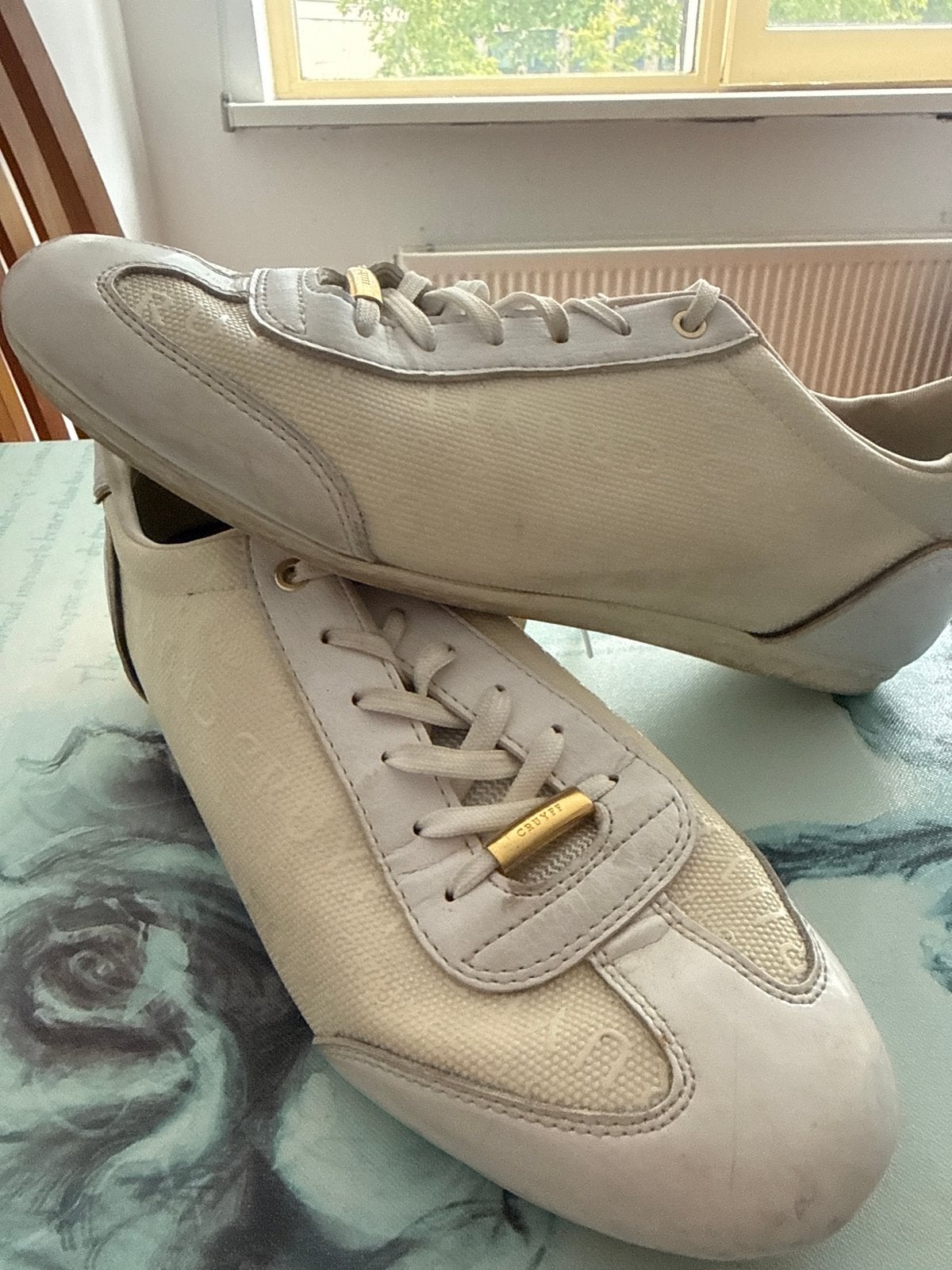 Cruyff Recopa sneakers maat 42, Ophalen of Verzenden, Gedragen, Wit, Sneakers of Gympen