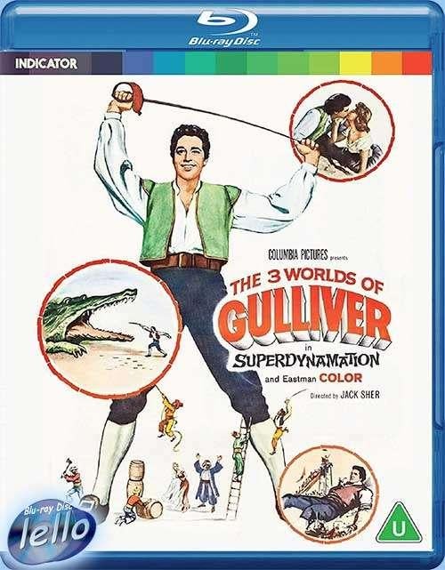 Blu-ray: The 3 Worlds of Gulliver (1960 Kerwin Mathews) UKNN, Cd's en Dvd's, Blu-ray, Nieuw in verpakking, Avontuur, Ophalen of Verzenden