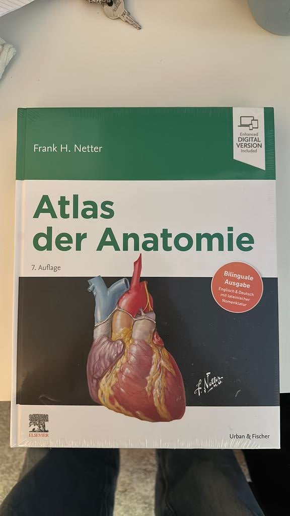Atlas der Anatomie, Ophalen of Verzenden, Beta, Zo goed als nieuw, HBO