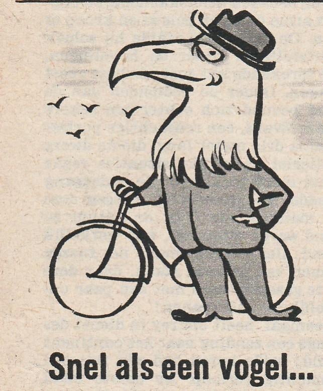 Retro reclame 1953 Phoenix Leeuwarden fietsen vogelsnel, Verzenden, Overige typen