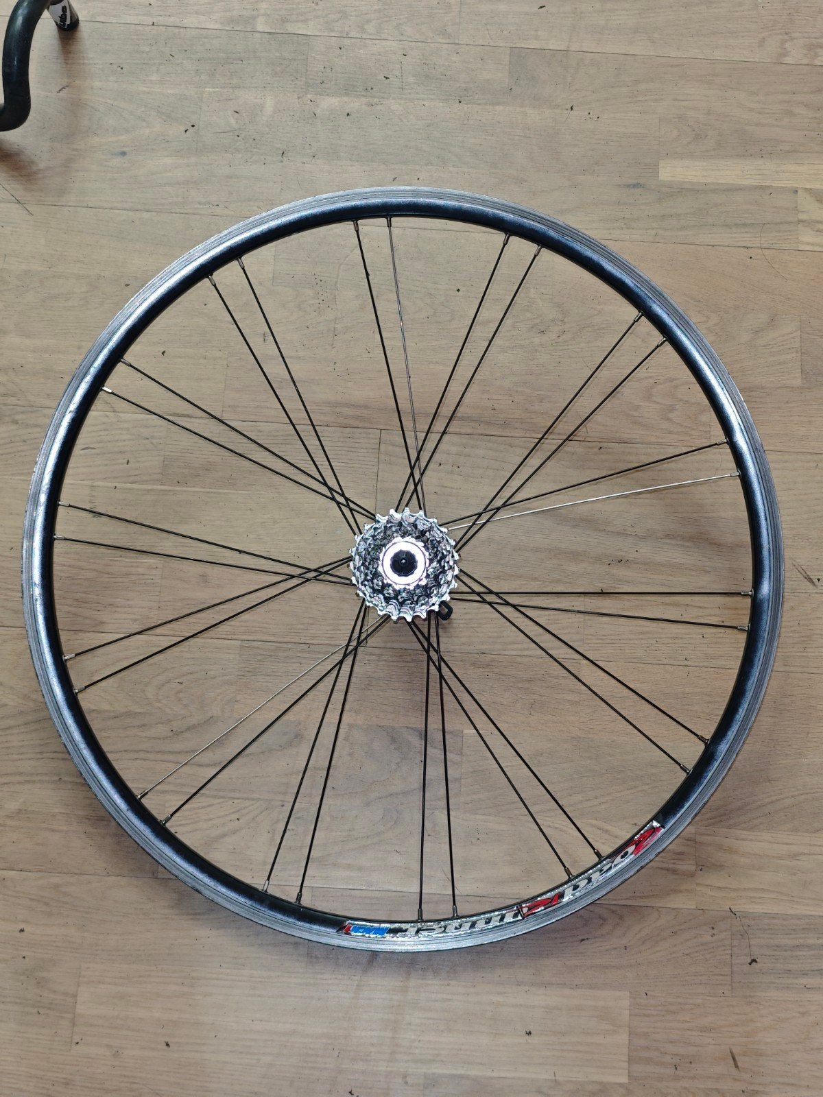 Miche achterwiel (defect) met Campagnolo 10-speed, Fietsen en Brommers, Gebruikt, Miche, Oldtimerfiets, Aluminium