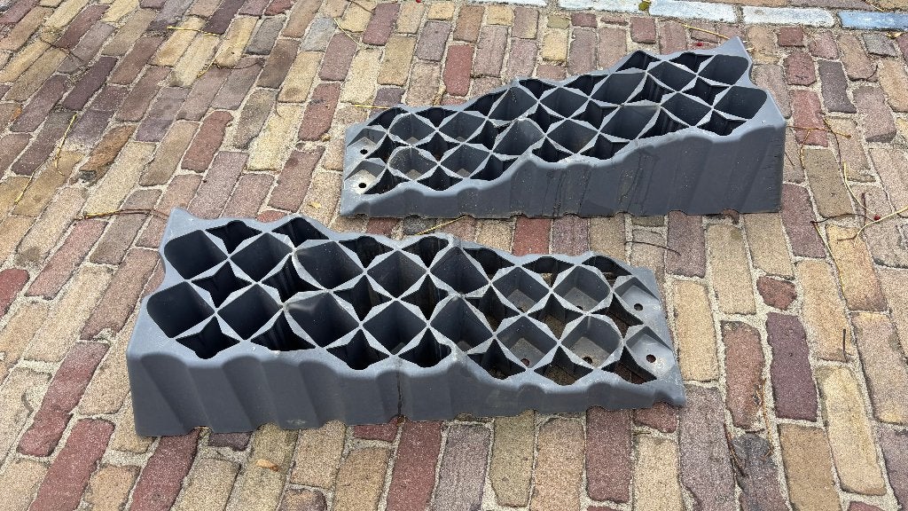 Fiamma oprijblokken voor camper, Ophalen, Gebruikt