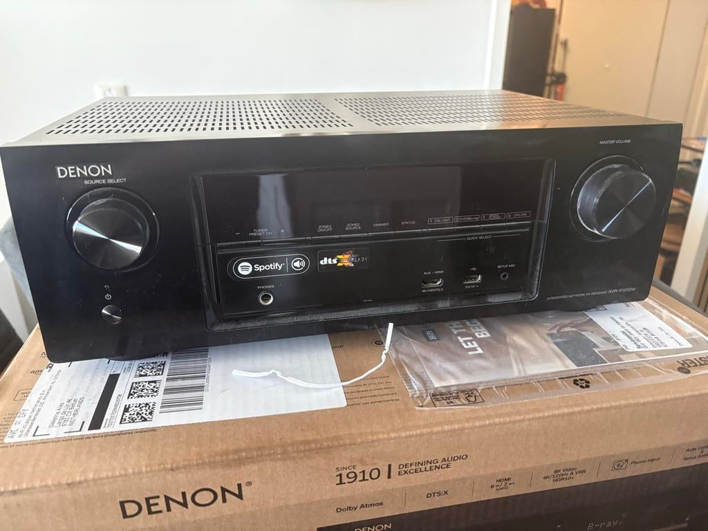 Denon AVR-X1200W Receiver - Surround defect, Audio, Tv en Foto, Versterkers en Receivers, Ophalen, Overige systemen, Denon, Niet werkend