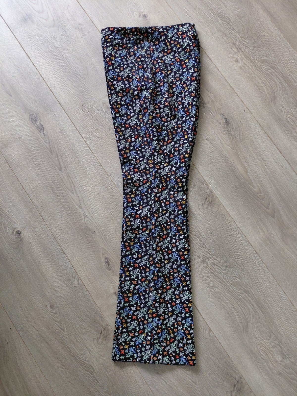Scotch &Soda flared broek, zgan S, Meerkleurig, Scotch & Soda, Ophalen of Verzenden, Zo goed als nieuw