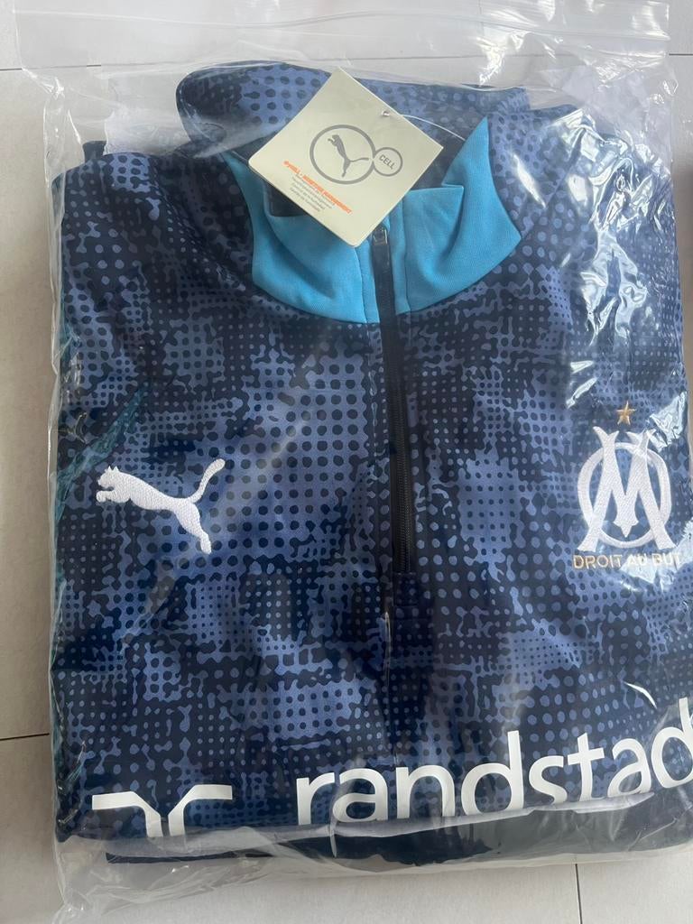Puma Olympique Marseille Trainingspak - Nieuw, Maat 48/50 (M), Zwart, Nieuw, Ophalen of Verzenden