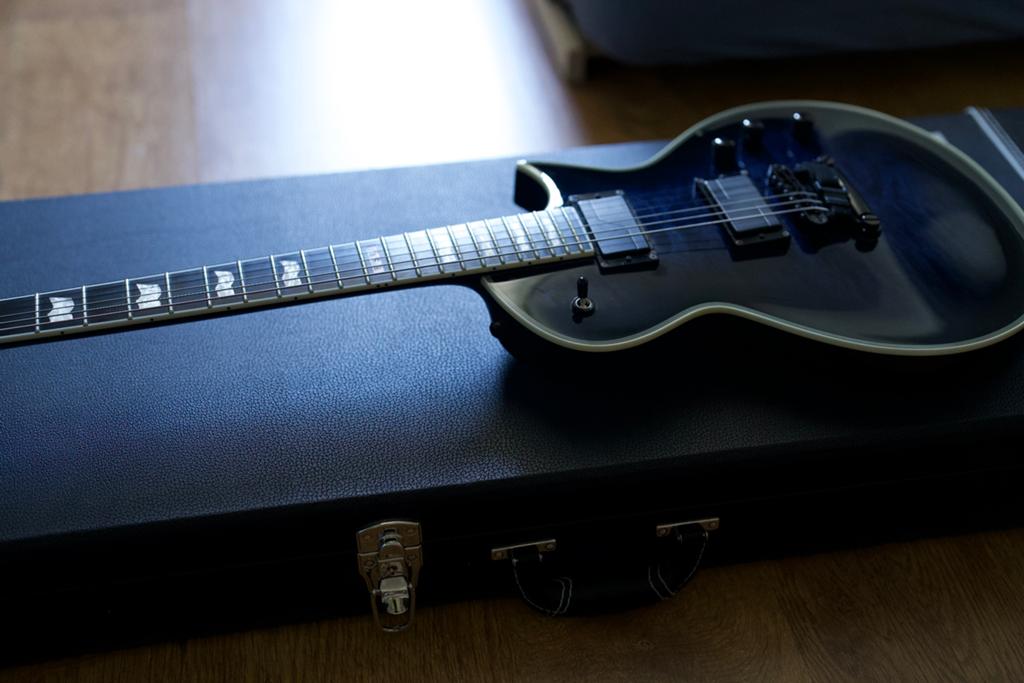 ESP E-II Eclipse Reindeer Blue, Ophalen of Verzenden, Zo goed als nieuw, Solid body, Overige merken
