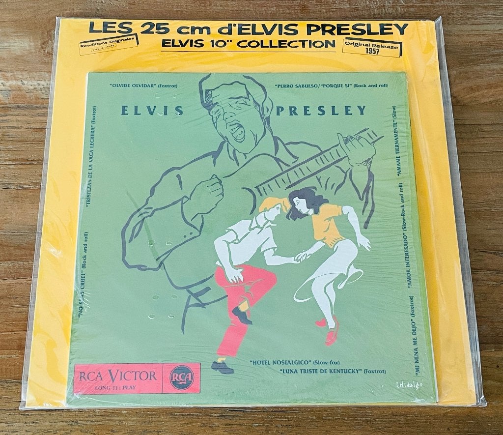 Elvis Presley (Chili 10 inch) - Frankrijk 1983, LP, 10 inch, Pop, Beschermende buitenhoes