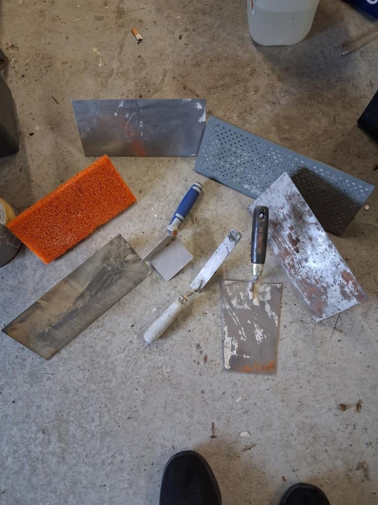 Stukadoors gereedschap, Ophalen of Verzenden, Gebruikt