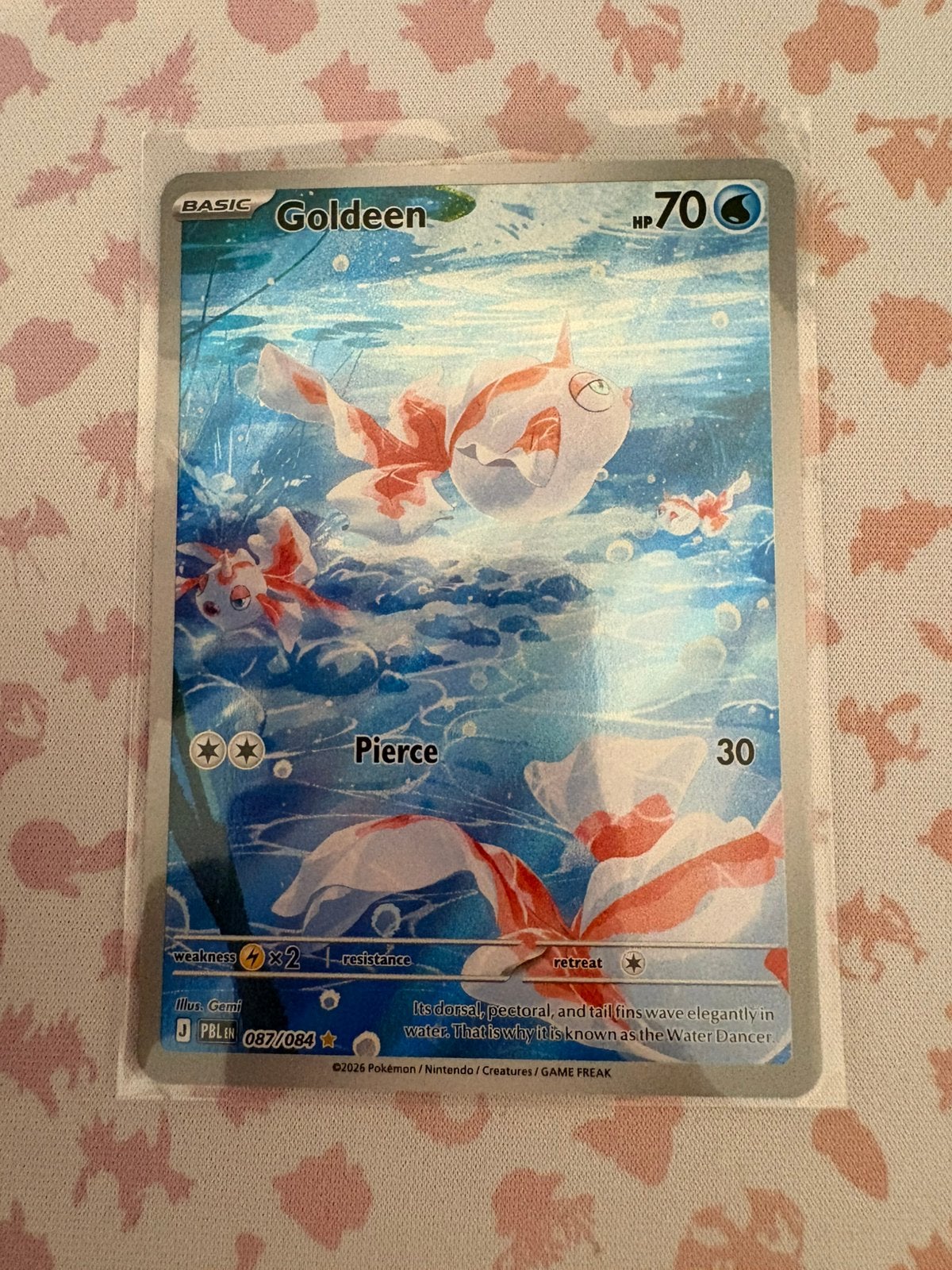 Goldeen #87, Ophalen of Verzenden, Zo goed als nieuw, Losse kaart
