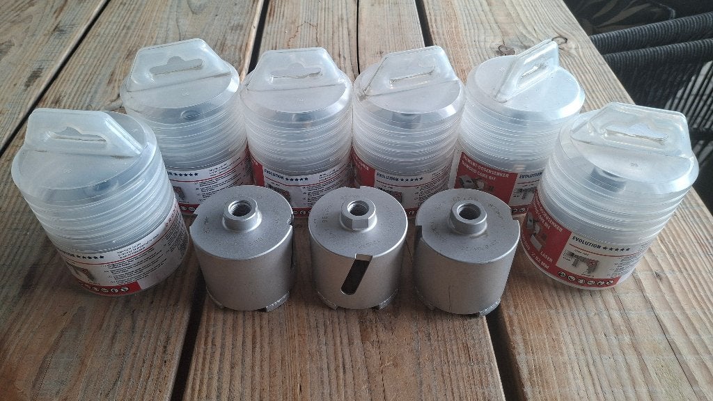 Partij BKT Beton Potboor 82mm dozenboor NIEUW, ., Nieuw, Ophalen of Verzenden, .