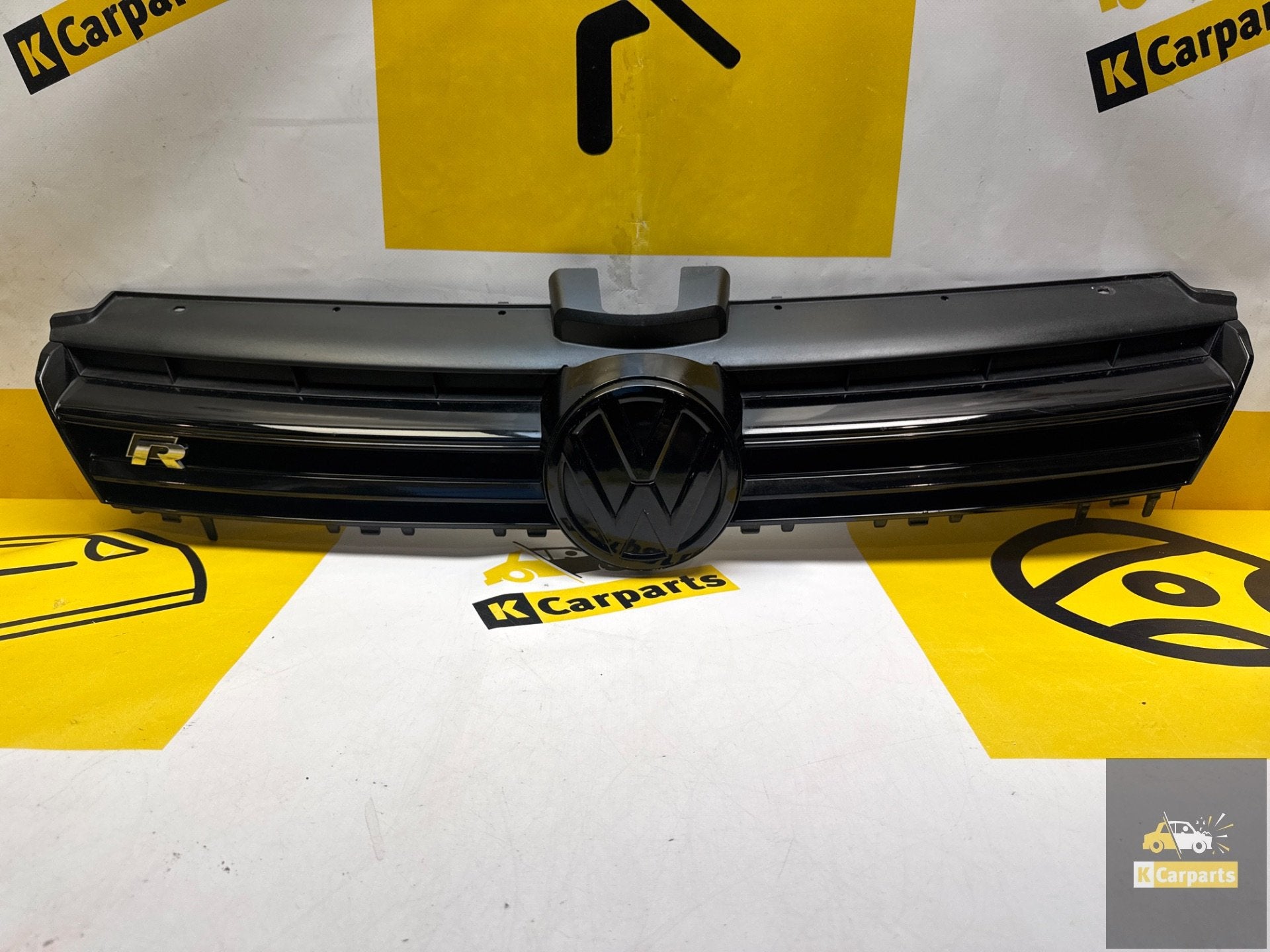 Grill VOLKSWAGEN Golf 7 VII R R20 GRILLE 5G0853653 2012-2017, Info@fabrikant.eu, Ophalen of Verzenden, Bumper, Fabrikant BV