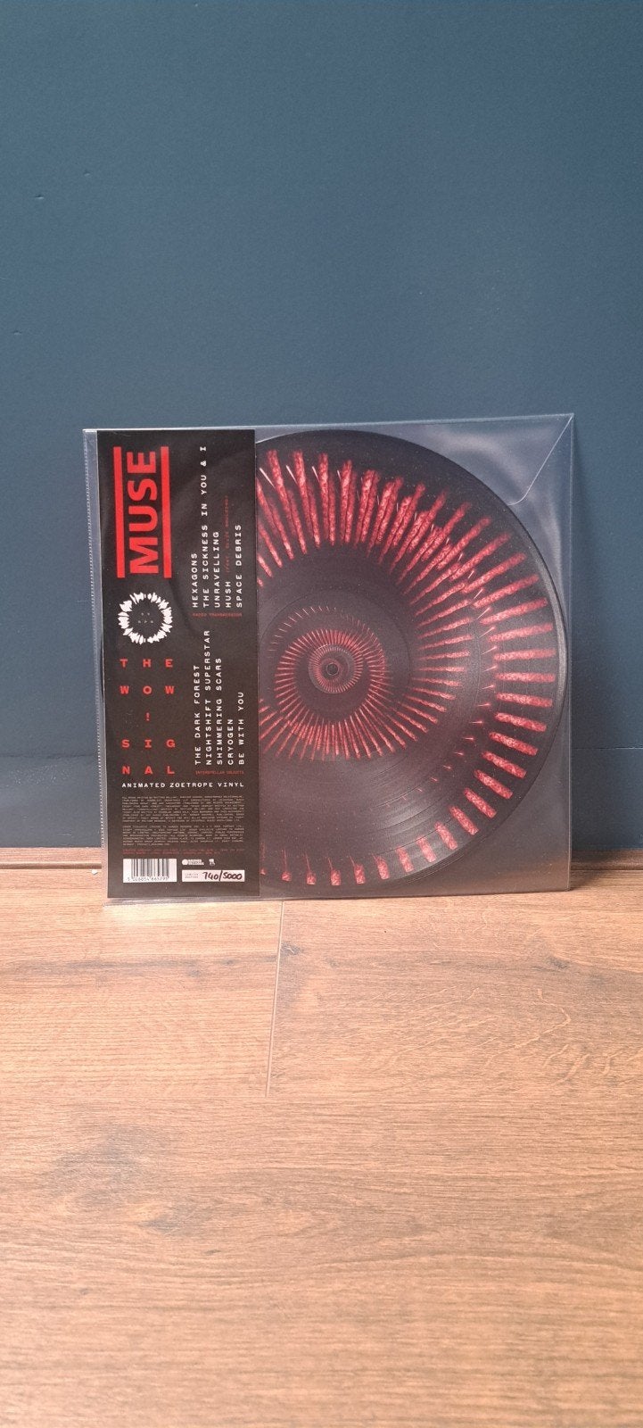 Muse - The Wow!Signal Zoetrope Vinyl (Limited Edition), LP, Rock, Ophalen of Verzenden, Limited edition