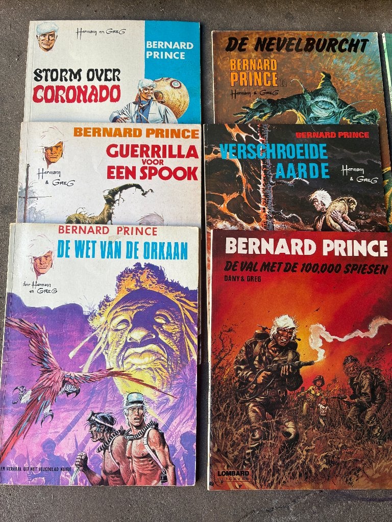 LOSSE VERKOOP ; Bernard Prince , div. delen , zie foto's, Meerdere stripboeken, Ophalen of Verzenden, Zo goed als nieuw, Hermann & Greg