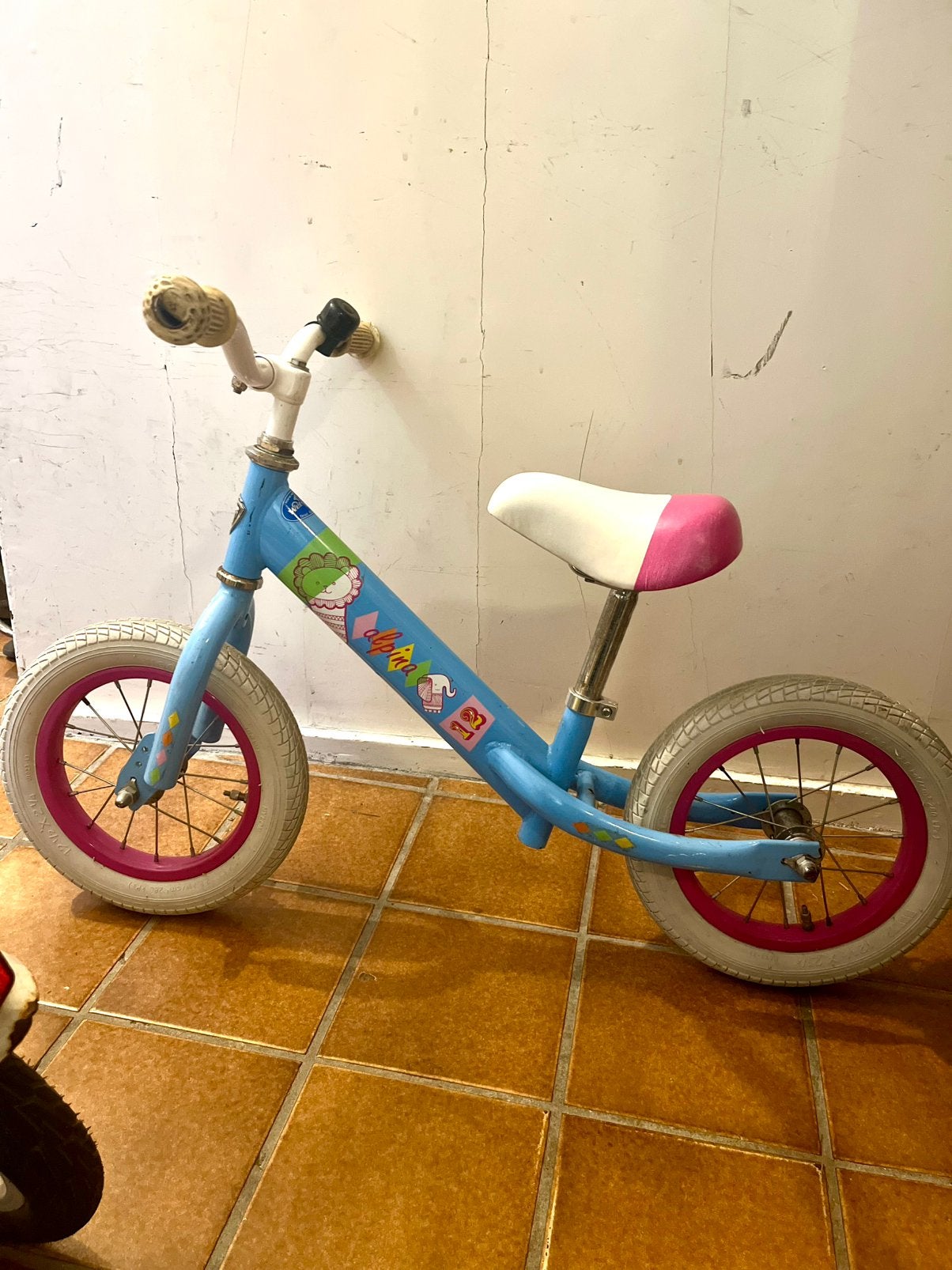 Loopfiets Alpina, Ophalen of Verzenden, Zo goed als nieuw, Loopfiets
