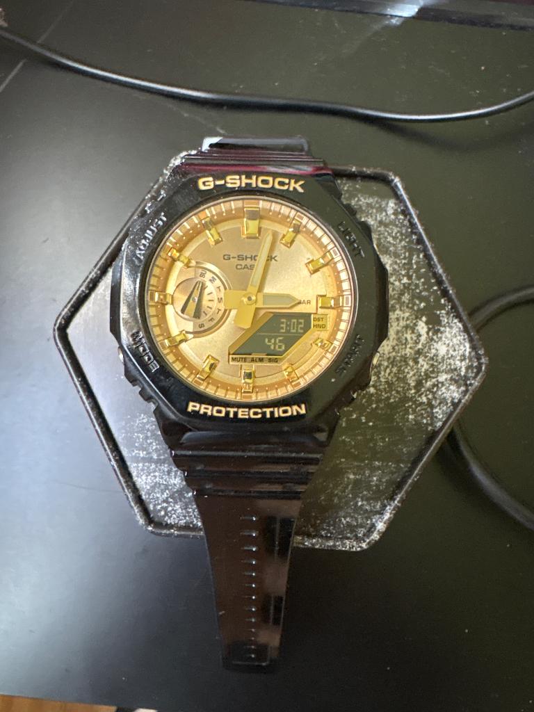 G-shock ga 2100gb 1aer, Ophalen, Casio G-Shock, Zwart, Zo goed als nieuw