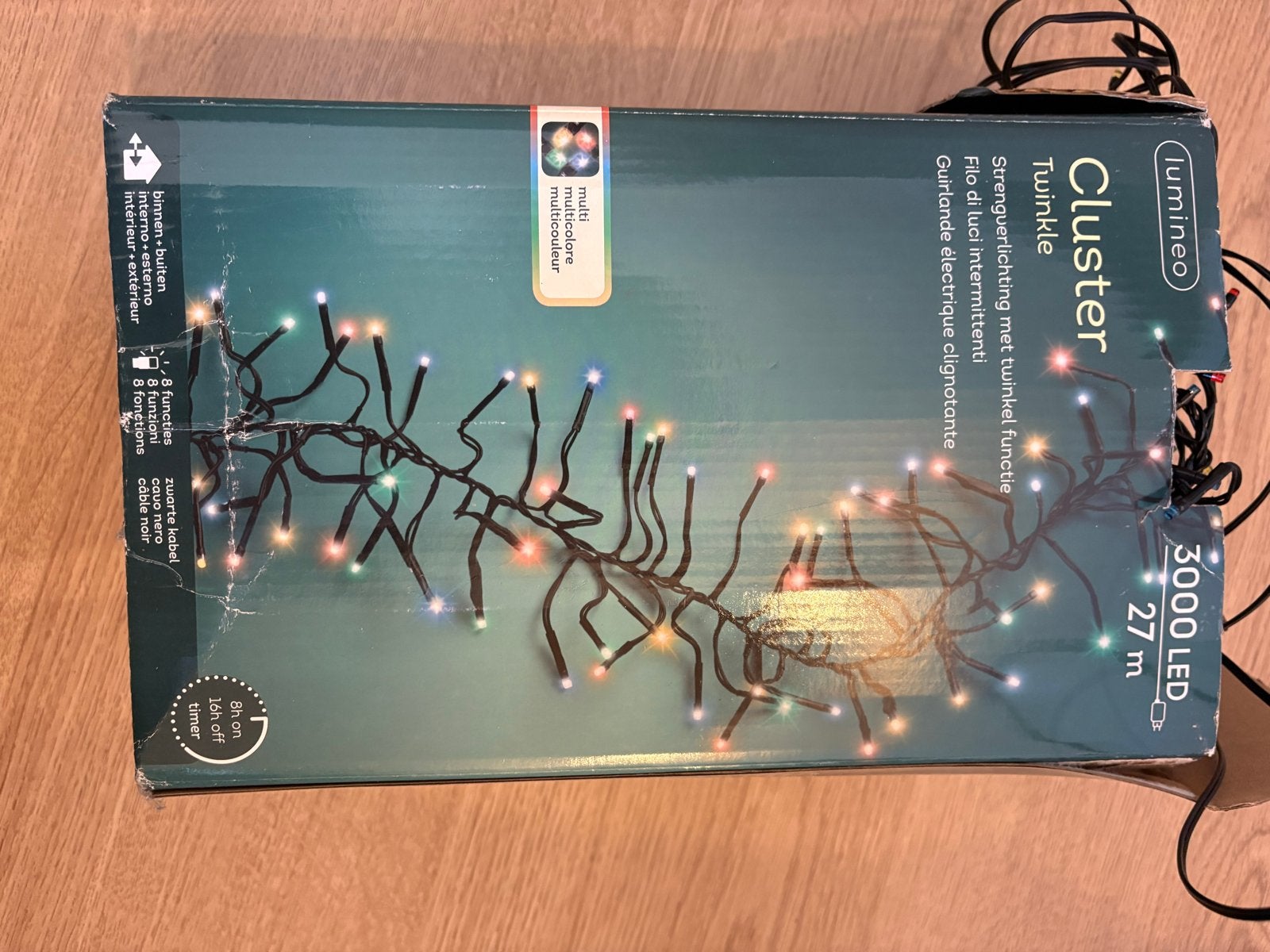 Kerstverlichting Led 3000 lampjes, Diversen, Ophalen of Verzenden, Zo goed als nieuw